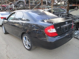 2003 TOYOTA CAMRY LE BLACK 2.4L AT Z16261